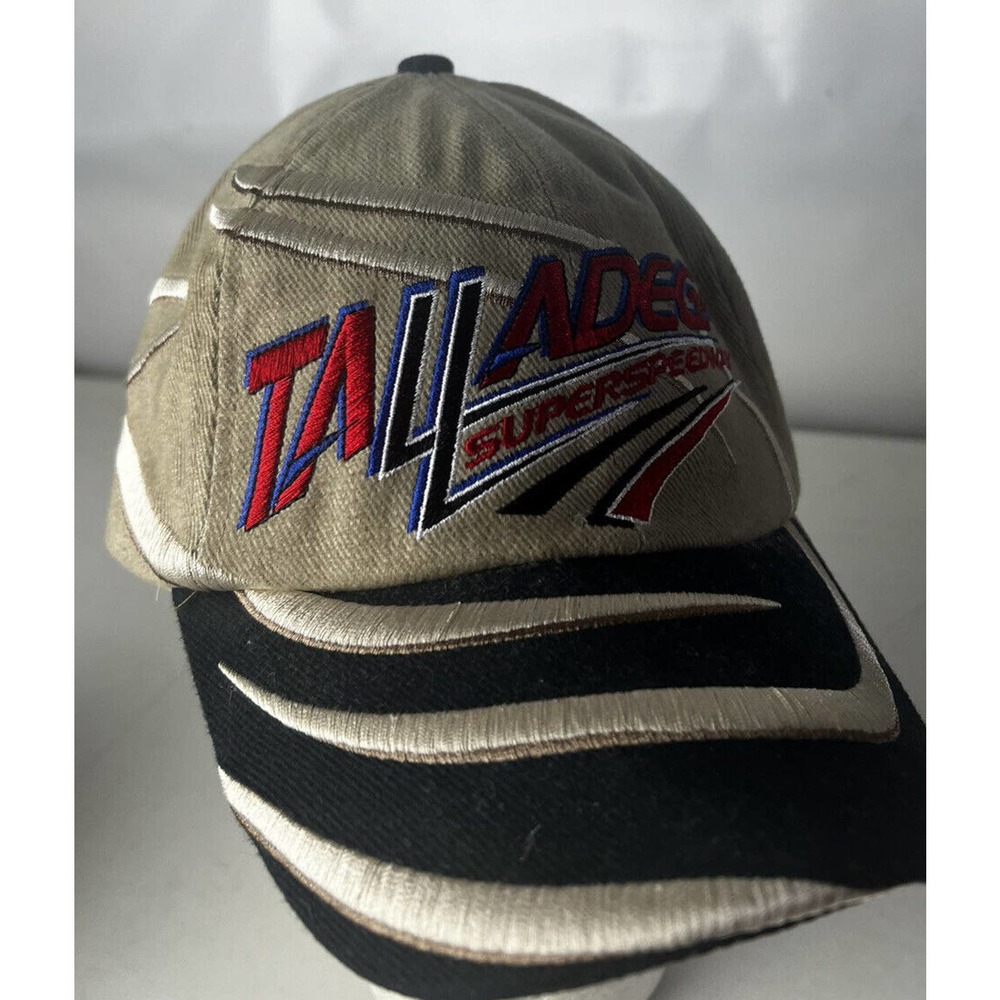 NASCAR Talladega Superspeedway Ball Cap Hat Adjustable Alabama USA Flag ISC